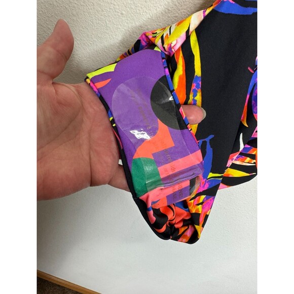 Maaji Small Reversible Katy Swimsuit One Piece Cut Out Tropical Multicolor NWT - Picture 13 of 16